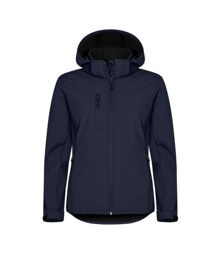 Veste Softshell Classic Femme Bleu Marine Foncé Clique