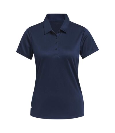 Womens/ladies performance polo shirt collegiate navy Adidas