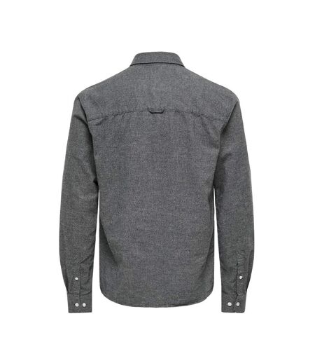 Chemise grise homme only & sons nikola