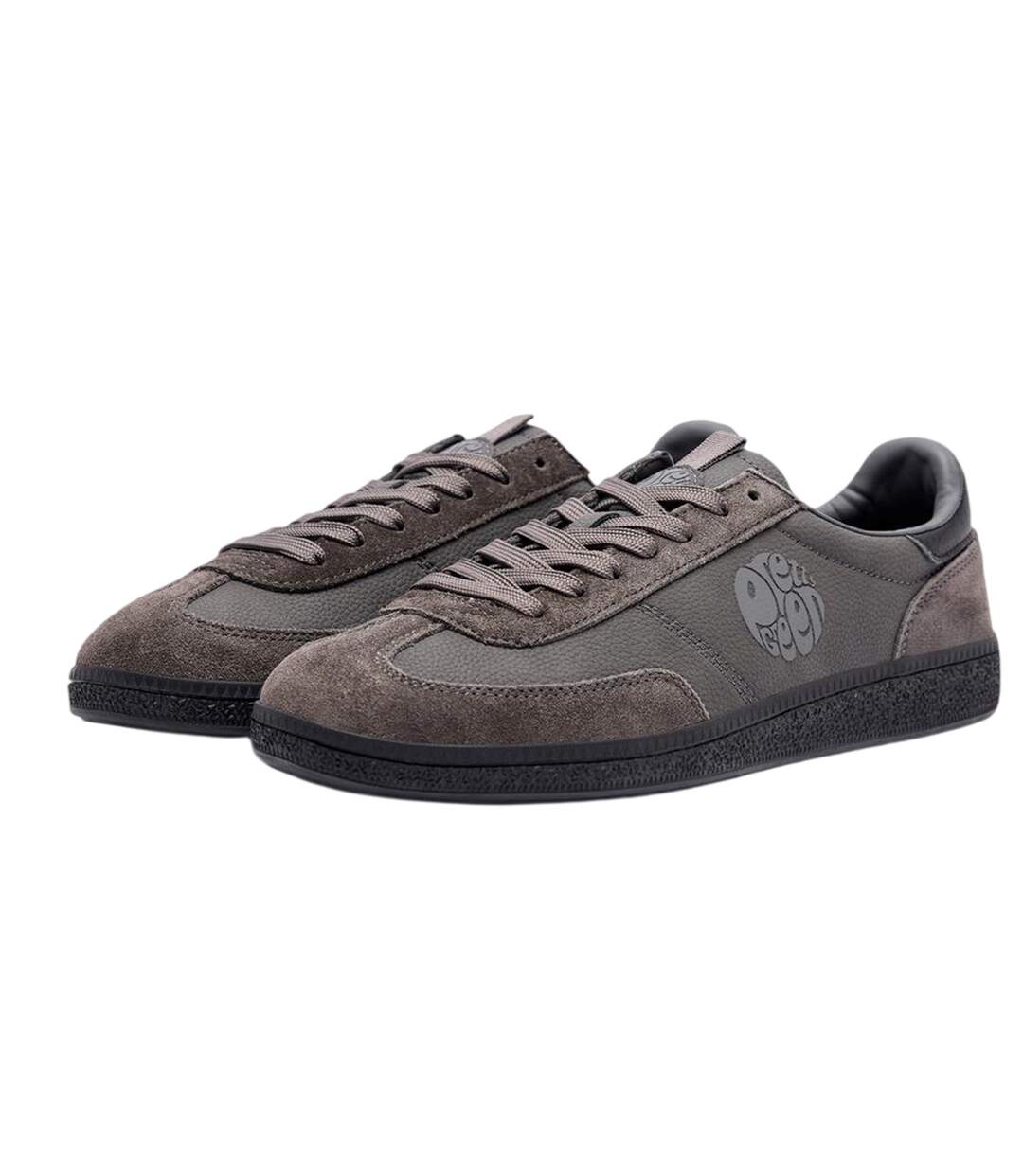 Baskets Ramblas G25 Homme Gris Noir Pretty Green-2