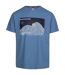 Trespass Mens Sirgis Mountain TP75 T-Shirt (Denim Blue)