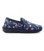 Chaussons Gibson Femme Bleu Lunar-4