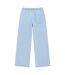 Womens/ladies Denim Wide Leg Joggers Blue Guess-2