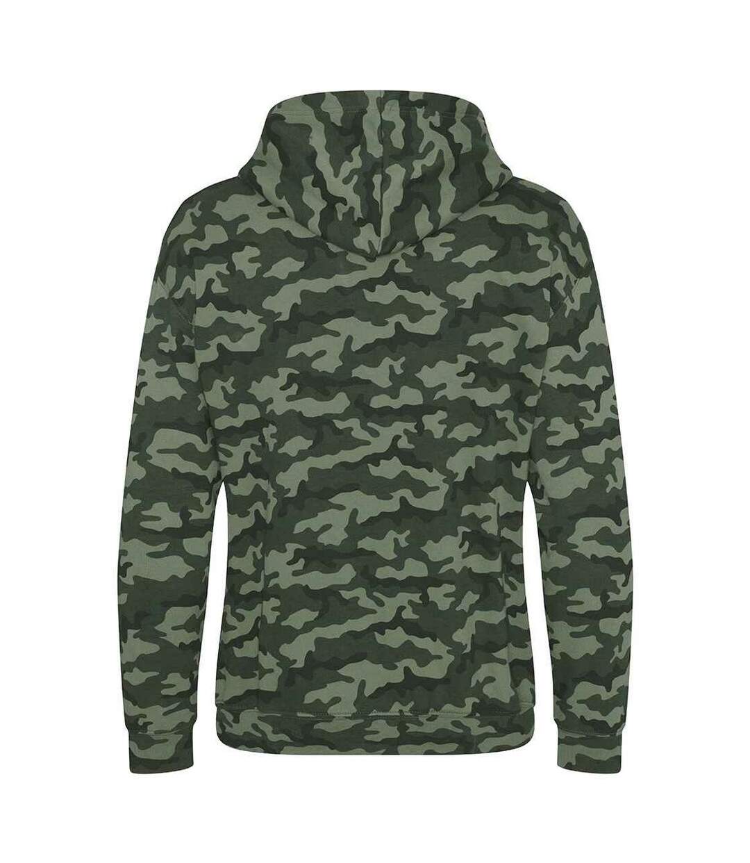 Sweat À Capuche Homme Vert Awdis-2