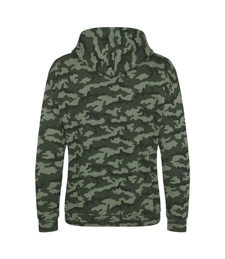 Sweat À Capuche Homme Vert Awdis