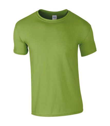 T-shirt softstyle homme jaune vif Gildan