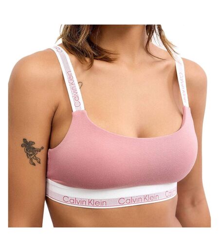 Brassière Rose Femme Calvin Klein Jeans Bralette - L