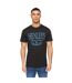 Mens henbank t-shirt black Henleys-1