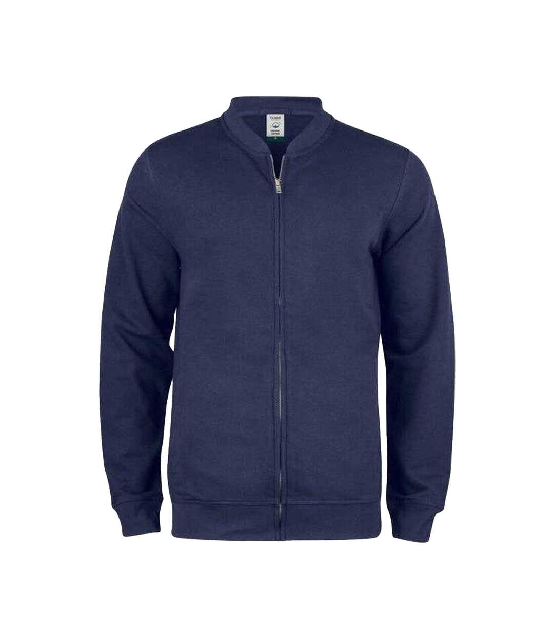 Unisex Adult Premium Organic Cotton Cardigan Dark Navy Clique-1