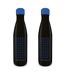 Playstation Symbol Metal Water Bottle (Black/Blue) (One Size) - UTPM4575