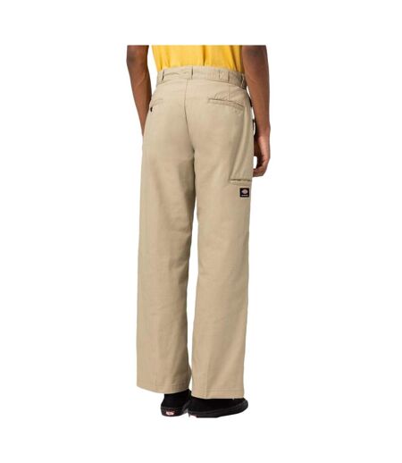 Pantalon en toile beige homme dickies  valley grande double knee - w33-l32