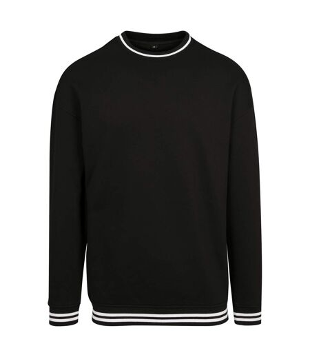 Sweat College Adulte Noir Blanc Build Your Brand