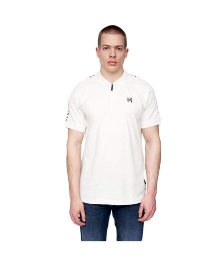 Polo tapehen homme blanc Henleys