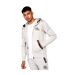 Mens Foletti Full Zip Hoodie Mystic Blue Born Rich-4
