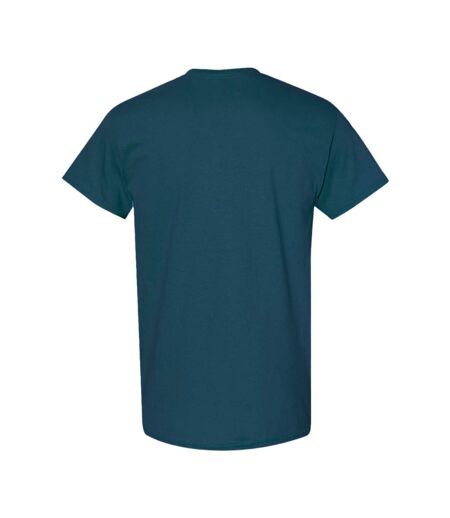 Pack Of 5  Mens Heavy Cotton Short Sleeve T-shirt  Midnight Gildan