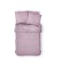 Housse de couette Poudre de lila - 100% coton 57 fils - 240 x 260 cm - Rose