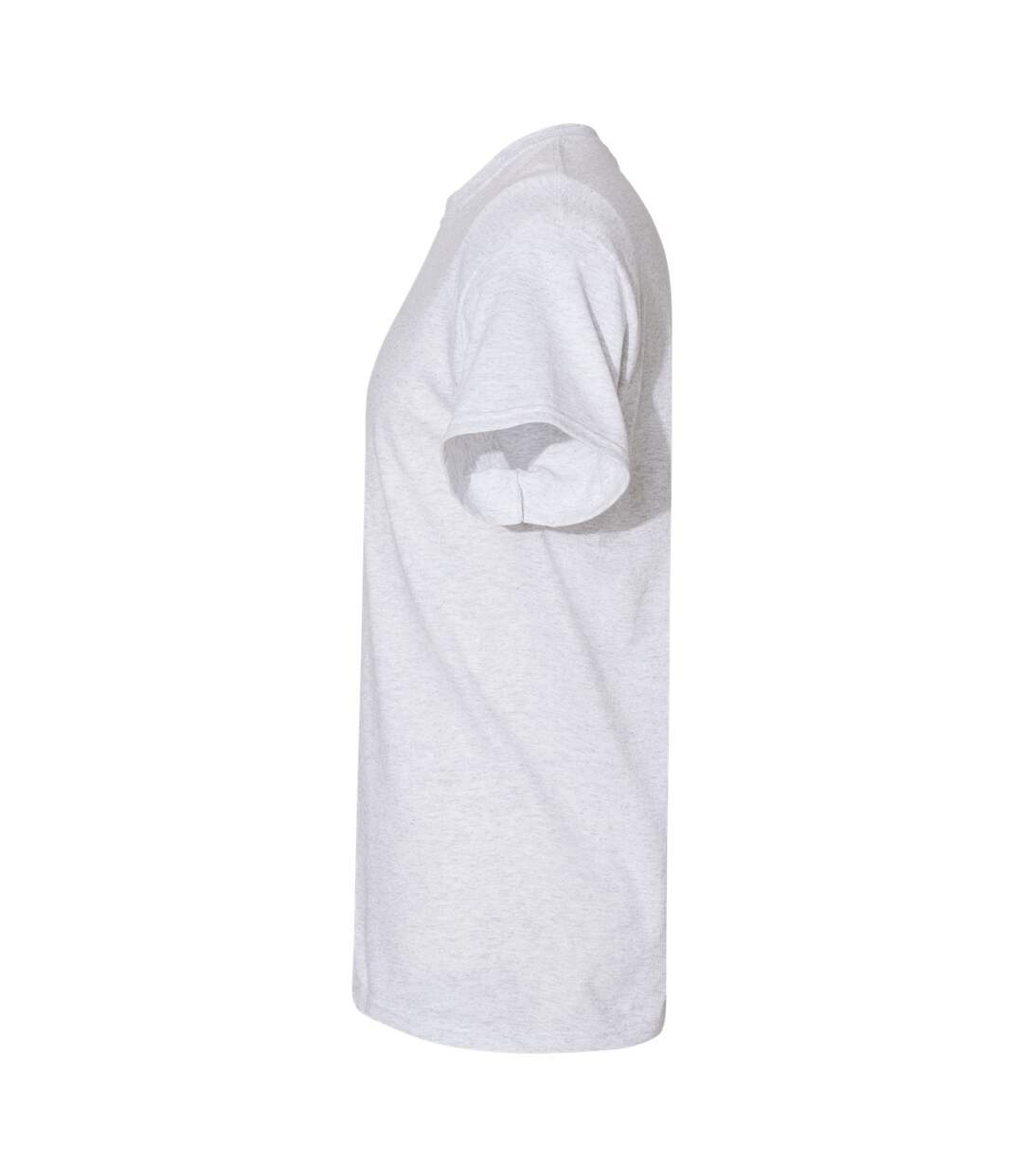 Gildan Mens Heavy Cotton Short Sleeve T-Shirt (Pack of 5) (Ash Gray) - UTBC4807-4