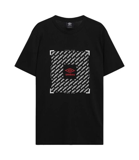 Mens ftbl graphic t-shirt black Umbro