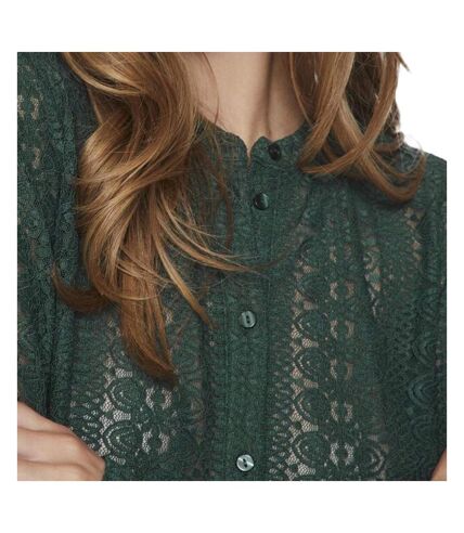 Blouse Verte Femme Vila Chikka - L