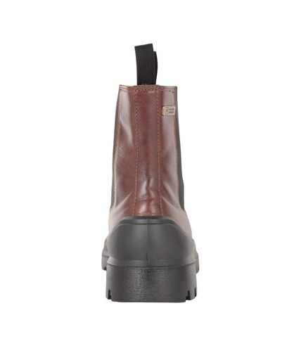 Bottines chelsea clydebank femme marron foncé Hinter + Hobart