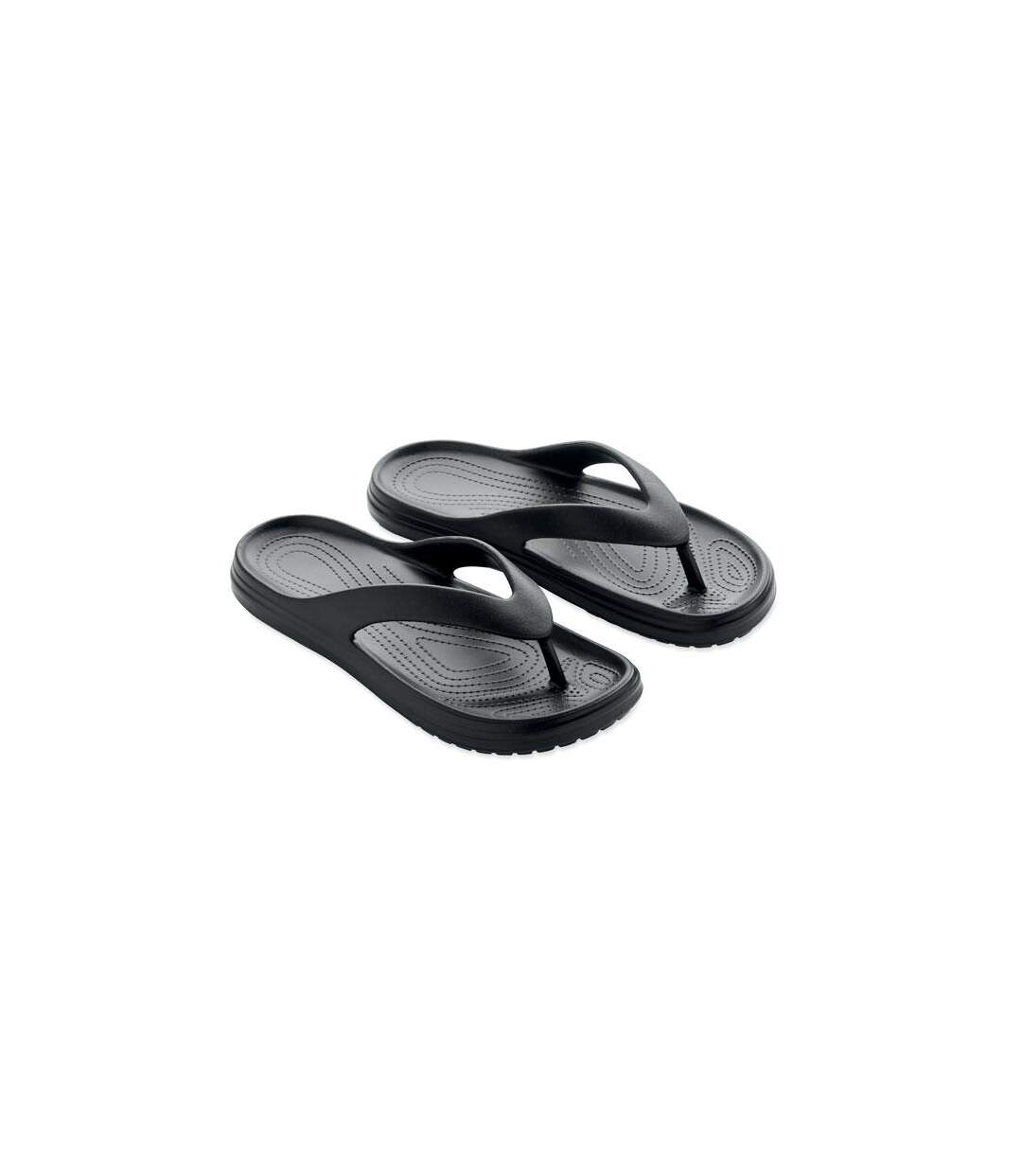 Unisex Adult Eva Slippers Black MidOcean-2