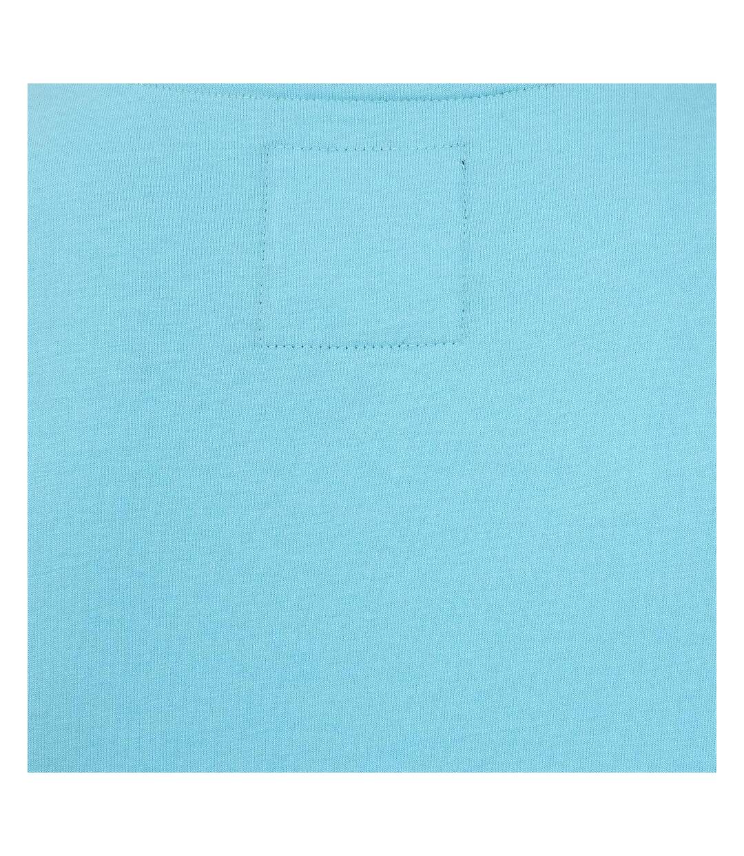 T-shirt Motif/style Imprimé Homme Turquoise Vif Lazy Jacks-4