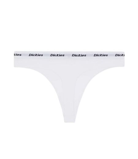 String Blanche Femme Dickies Thong - XL