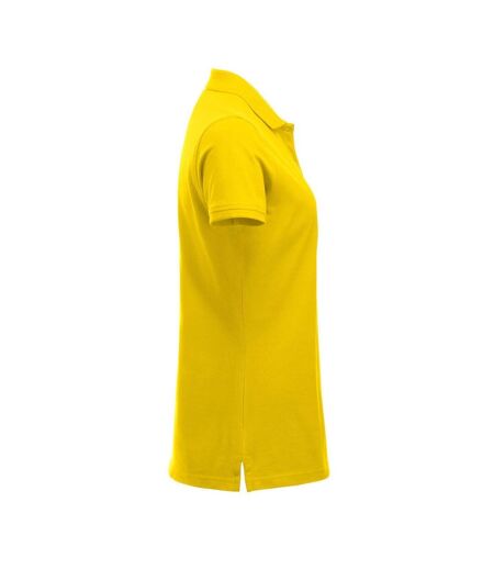 Clique Womens/Ladies Marion Polo Shirt (Lemon)