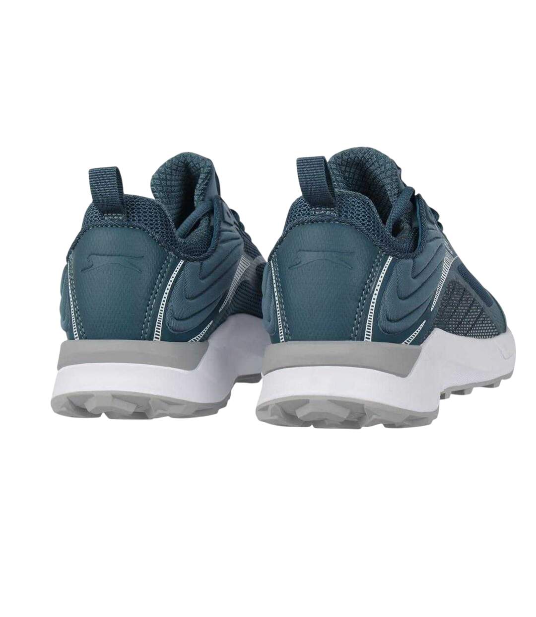 Womens/ladies Hockey Shoes Blue White Slazenger-2