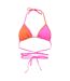 Haut De Maillot De Bain Motif/style Triangle Femme Rose Puma-1
