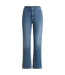 Womens/ladies Ada High Waist Jeans Blue Boss-2