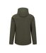 Mens Exodus Waterproof Soft Shell Jacket Dark Khaki Mountain Warehouse-2
