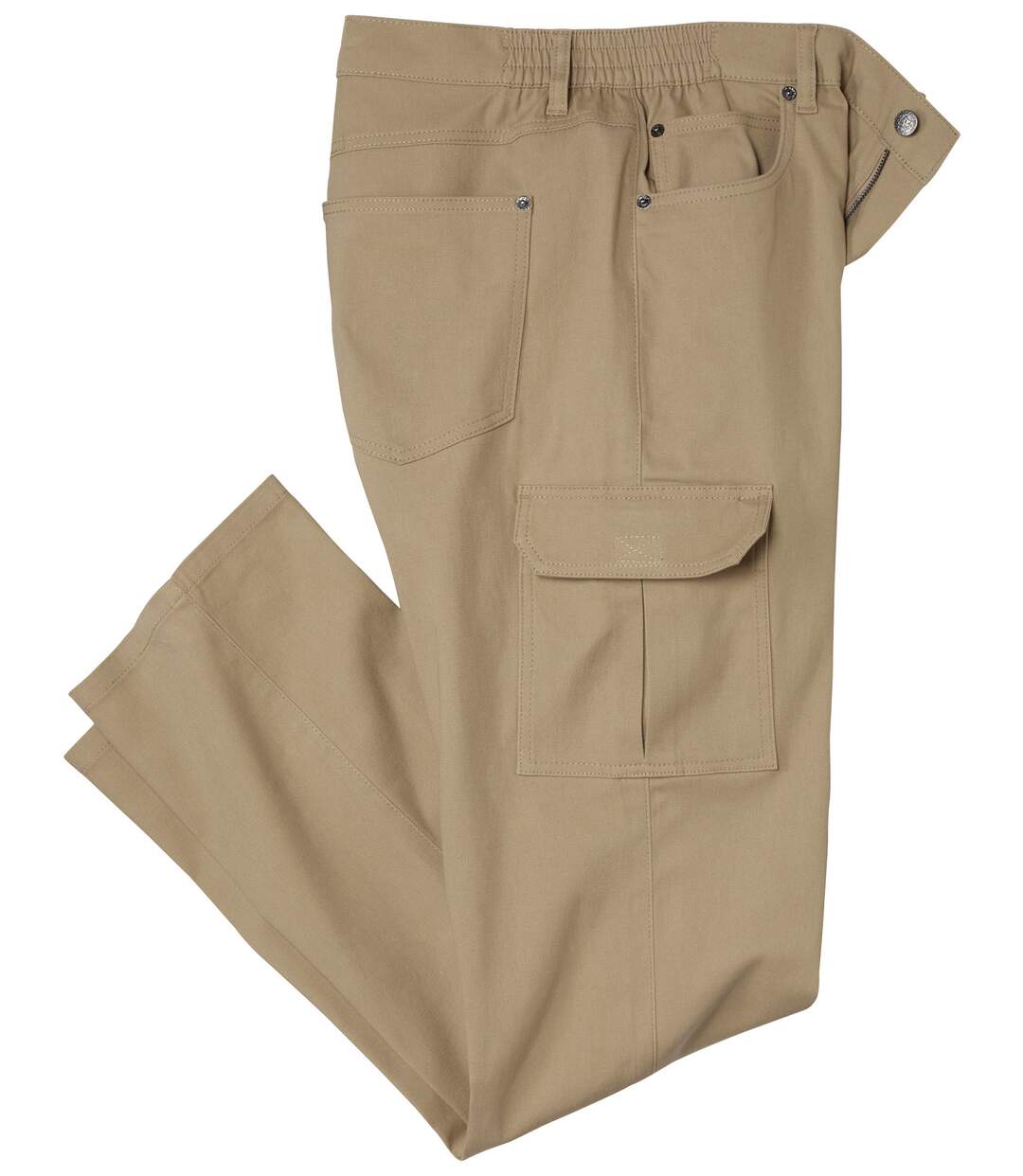 Pantalon 7 poches Taille Semi-Elastiquée-3