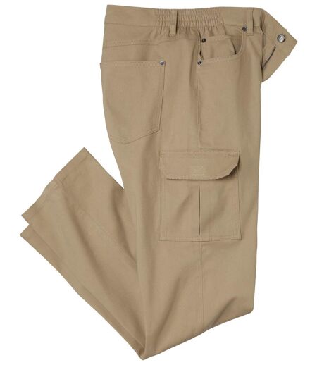 Pantalon 7 poches Taille Semi-Elastiquée