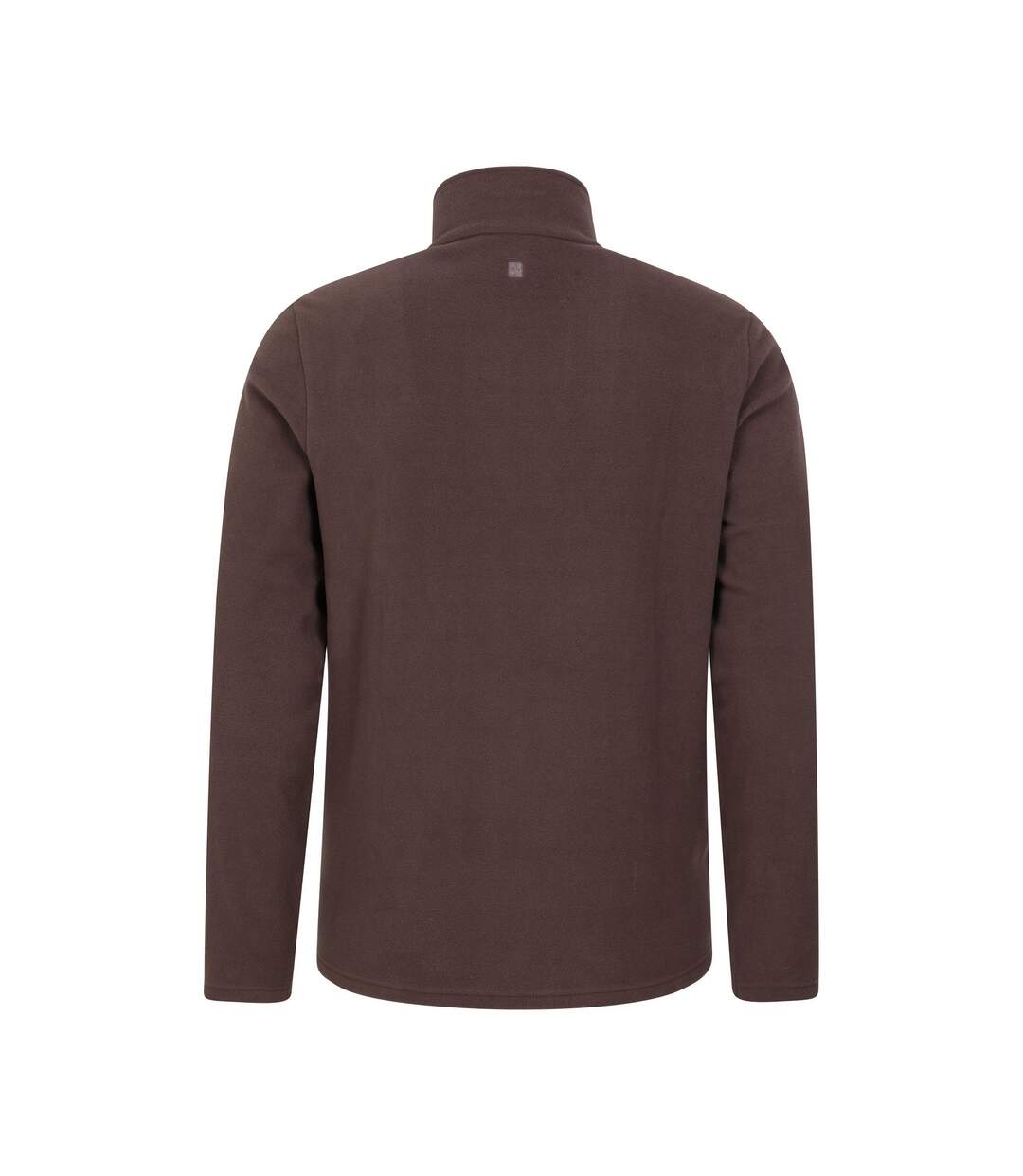 Mens camber ii half zip fleece top brown Mountain Warehouse