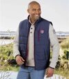 Men's Water-Repellent Padded Vest - Navy Atlas For Men