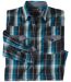 Men's Black Checked Shirt 