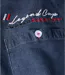 Chemise en Denim Stretch Brodée-5