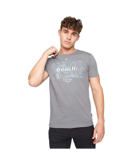 T-shirt hawes homme gris acier Bench Bench