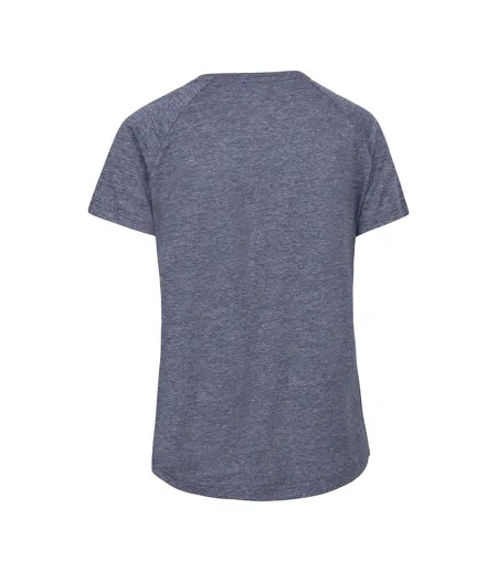 Womens/ladies Josefina Dlx T-shirt Navy Marl Trespass