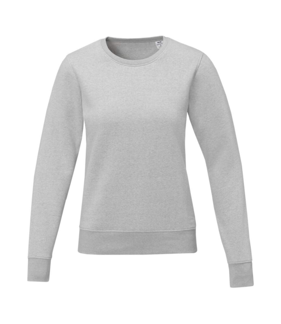 Pull zenon femme gris chiné Elevate-1