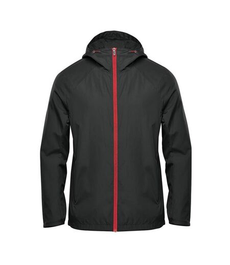 Stormtech Mens Pacifica Lightweight Jacket (Black/Red) - UTRW8801