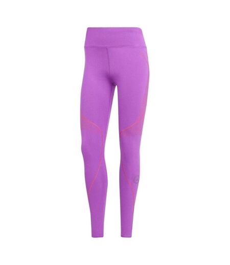 Legging Course À Pied Stella Mccartney Femme Violet Adidas