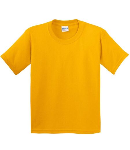 Youth Unisex Heavy Cotton T-shirt Gold Gildan