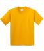 Youth Unisex Heavy Cotton T-shirt Gold Gildan-1