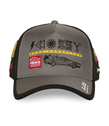 Casquette trucker premium canva avec filet Back to the future Capslab
