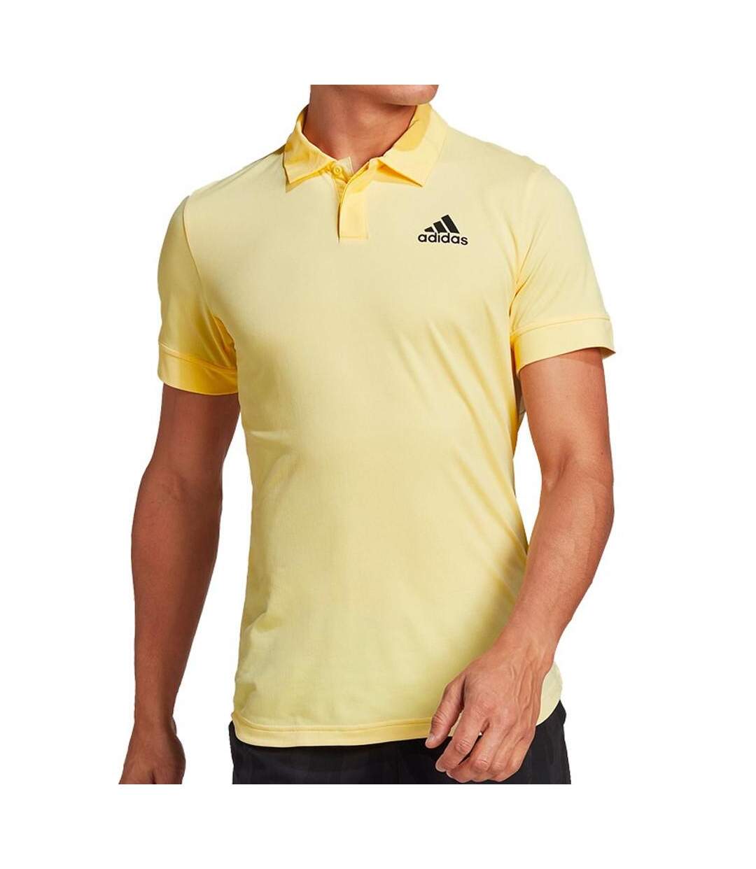 Polo Jaune Homme Adidas New York HG3129 - S-1