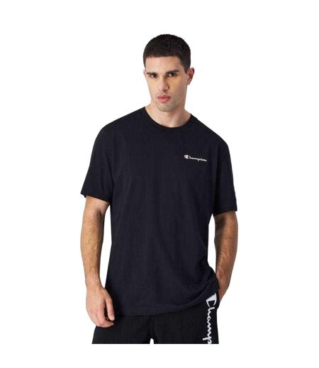 T-shirt Manches Courtes Homme Noir Champion