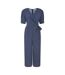 Combinaison Motif/style À Pois Femme Bleu Marine Yumi-2