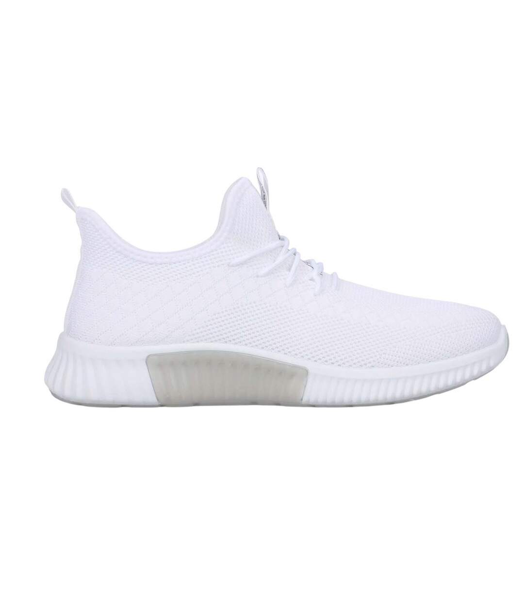 Baskets Rideout Homme Blanc Crosshatch-3